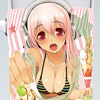 すーぱーそに子 ジョッキグラス「ぱふぇ！」